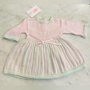 Baby's Trousseau Baby Girl Cotton Knit Dress
